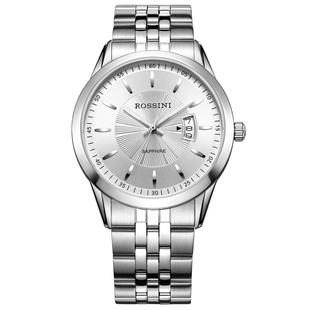 罗西尼手表男学生石英表官方正品时尚日历防水情侣对表礼物514631