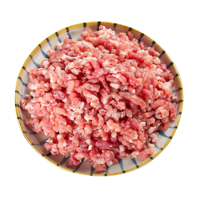 香缘佳新鲜猪肉二肥八瘦精品肉馅腿肉馅沂蒙慢养跑山猪饺子馅丸子