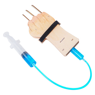 液压金刚爪科学实验拼装科技小制作创客教具器材手工劳作作业小学