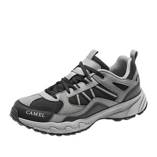 骆驼户外2026春季男士休闲老爹鞋女跑鞋运动徒步登山复古鞋子