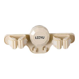 吸盘拖把壁挂夹浴室免打孔拖把夹扫把拖布挂钩固定置物架收纳神器