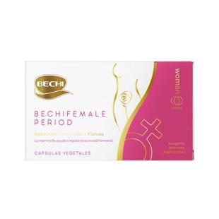 BECHI花期丸舒经宝胶囊卵巢保养调理女性雌激素补充 痛经经期呵护