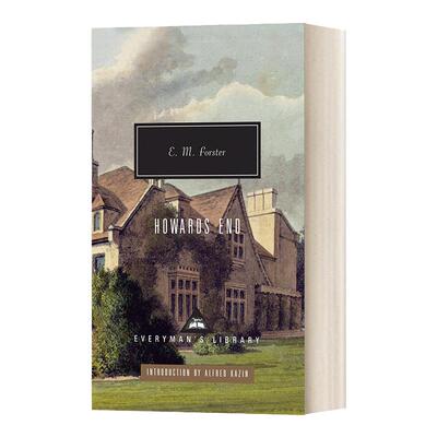 英文原版小说 Howards End Everyman's Library Contemporary Classics 霍华德庄园 E. M. Forster福斯特 人人图书馆 进口英语书
