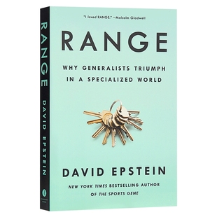 成长的边界 超专业化时代为什么通才能成功 大卫·爱泼斯坦 比尔盖茨推荐书单 英文原版 Range  英文版进口英语书籍