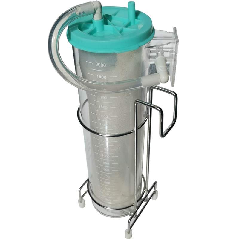 一次性负压引流袋2L吸引瓶痰液收集器防逆流装置连接管独立包装
