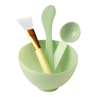 调面膜碗套装专用和刷子加勺子灌肤硅胶调膜碗软膜美容院用品工具