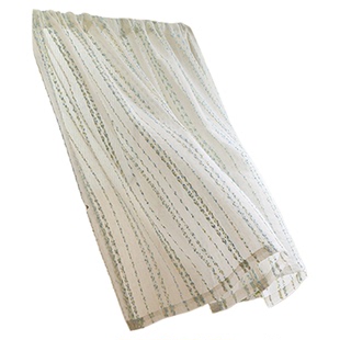 纱帘透光不透人门帘隔断帘卧室房间半截窗帘半帘免打孔厨房遮挡帘