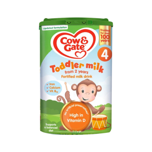 【官方授权】英国牛栏Cow&Gate4段婴儿奶粉2-3岁英国原装进口800g