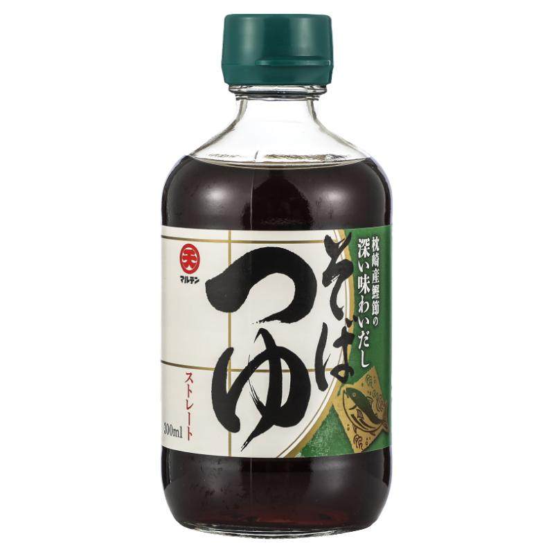 日本进口丸天荞麦面调味汁300g