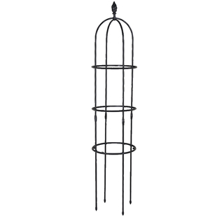 花架爬藤架月季攀爬架铁线莲支架植物固定藤架户外花盆藤本架子