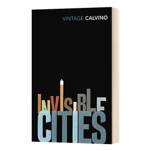 英文原版小说 Invisible Cities 看不见的城市 卡尔维诺 隐形城市意大利文学 Italo Calvino 英文版 进口英语原版书籍