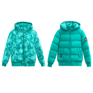 啄木鸟两面穿短款棉衣女冬季2025新款棉服洋气女士加厚外套小棉袄