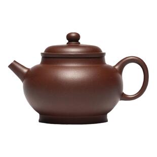 百年利永 宜兴原矿紫砂壶纯手工茶壶家用功夫茶具紫泥巨轮珠