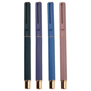 罗氏钢笔三年级小学生专用极细0.28暗尖金属钢笔可替换3.4墨囊小学生三年级硬笔书法吸墨学生用练字免费刻字