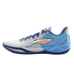 LiNing李宁 利刃6V2黑曜石 疯狂动物城男子实战篮球鞋ABAV087-31