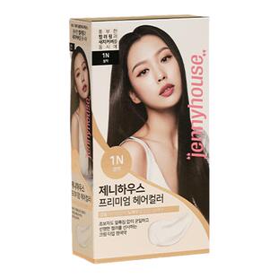 婕宜之屋韩国明星【高旻示】同款无氨植物染发剂气质白自然棕6NB