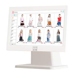 日进斗金possboss收银收款机童装触摸屏服装店专用收银系统一体机