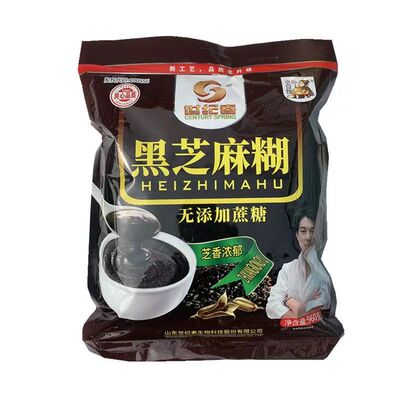 无添加蔗糖黑芝麻糊世纪春960克