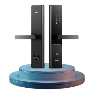 海尔金吾卫HFH-L300-CA智能锁指纹密码锁入户门防盗门锁智能门锁