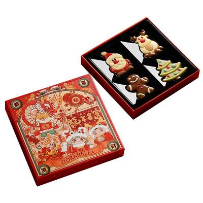 比利时进口小兔子巧克力棒棒糖果送女生儿童零食礼盒新春马年礼物