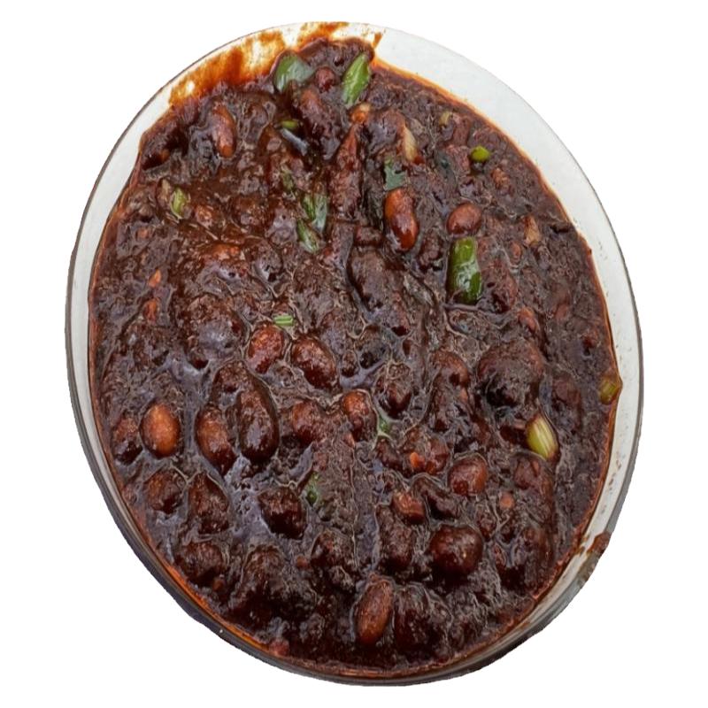 安徽阜阳特产老酱豆香辣豆酱蘸馍