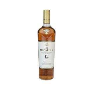 麦卡伦12年雪莉桶单桶蓝钻双桶威士忌18年macallan苏格兰洋酒行货