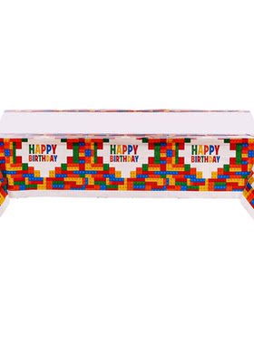 乐高积木派对用品儿童生日餐具