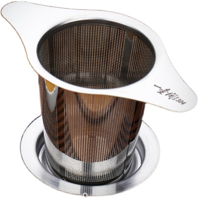 YHJ泡茶神器不锈钢茶漏茶滤304