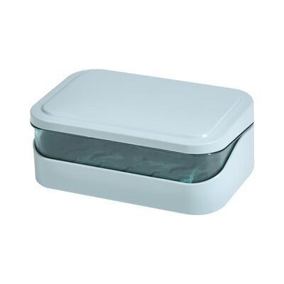 翻盖创意风免打孔家用浴室肥皂盒