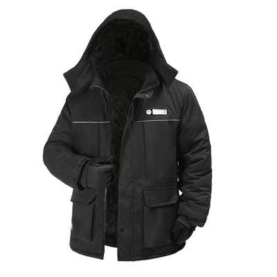 军大衣冬季加绒加厚迷彩棉服