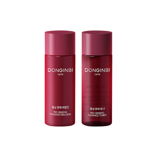 【先试后买】彤人秘红参抗皱焕采精华水+精华乳-返20元回购券