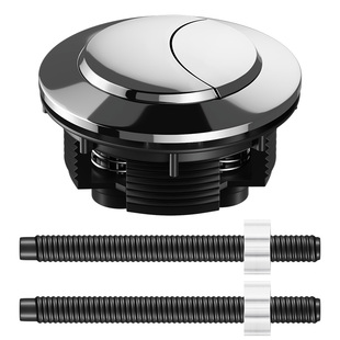 马桶水箱配件冲水按钮抽水坐便器蹲便器盖子按键开关通用配件大全