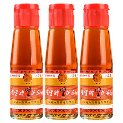 崔字牌黑芝麻香油纯正黑芝麻油