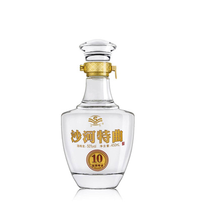 10年老酒沙河450ml五十度醇香白酒