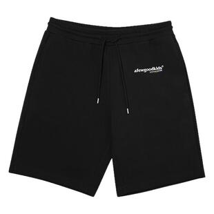 AFGK2023SS纯色基础款短裤男女同款休闲美式潮流直筒五分中裤子