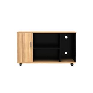 A39实木办公桌边柜矮柜文件柜打印机柜侧柜桌下柜老板桌副柜定制