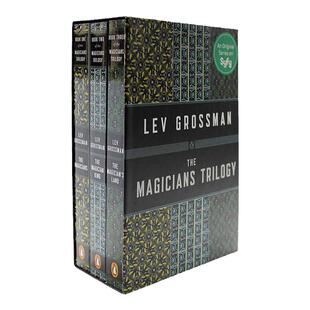 英文原版小说 Magicians Trilogy Box Set 魔法师三部曲套装 英文版 Lev Grossman 进口英语原版书籍