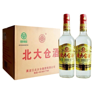 北大仓酒经典普大仓45度440ml酱香型白酒12瓶装固态纯粮 口粮酒