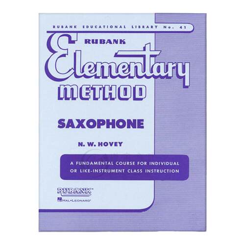 卢班可初级教程 萨克斯独奏 Rubank原版乐谱书 Rubank Elementary Method Saxophone HL04470030