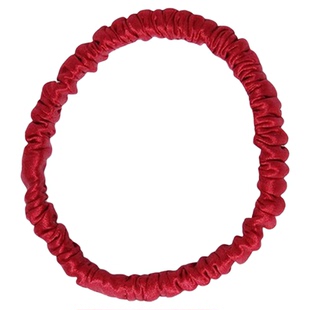 中餐厅姜妍同款19姆米100%真丝小肠发圈桑蚕丝不伤皮筋高弹力头绳