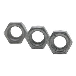 8.8级4.8级热镀锌尼龙防松自锁螺母止退防滑螺帽M6M8M10M12螺丝母