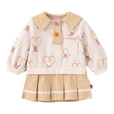 moimoln小云朵童装连衣裙