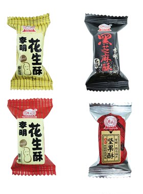 鸿云李明花生酥超市同款小吃零食