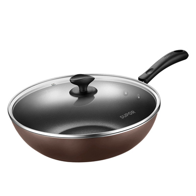 苏泊尔家用炒菜平底锅不粘锅