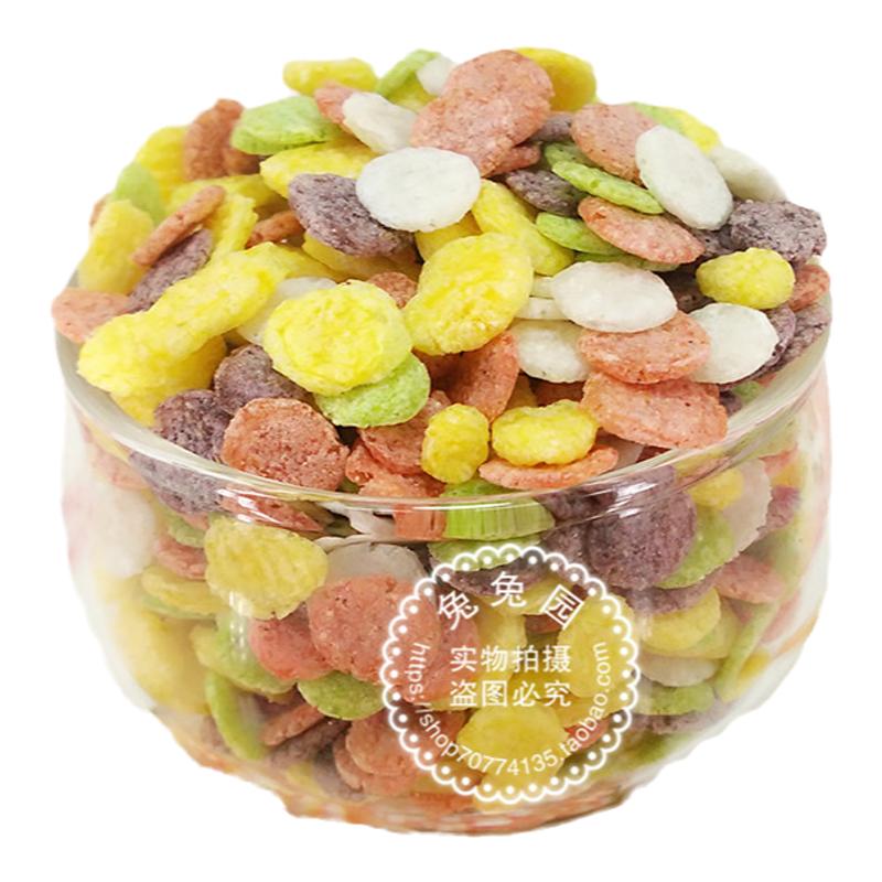 兔子零食磨牙金丝熊杂粮片仓鼠兔兔龙猫天竺鼠零食饲料500g