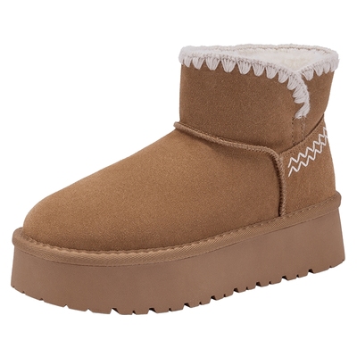 热风2025年新款女士时尚休闲靴