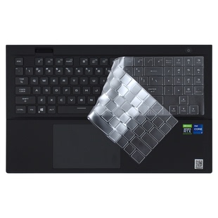 适用ASUS华硕ROG玩家国度冰刃5PLUS透明TPU键盘膜17.3英寸GX703H笔记本HM电脑高清屏幕膜防水防尘保护贴膜