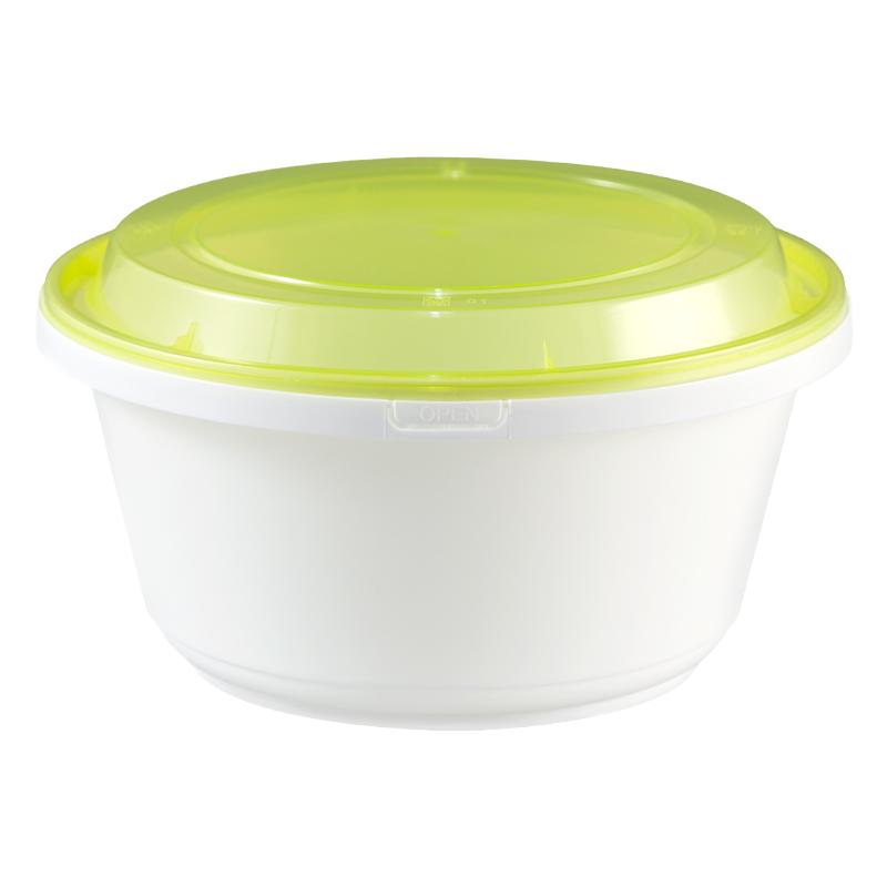 奇典餐盒一次性食品级圆形打包盒