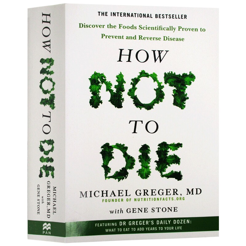 救命 逆转和预防致命疾病的科学饮食 英文原版 How Not To Die 如何不死 营养学的新发现 英文版进口原版英语书籍