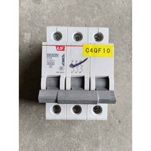 询价下单拆机：LS BK63N小型断路器，3P，D16型